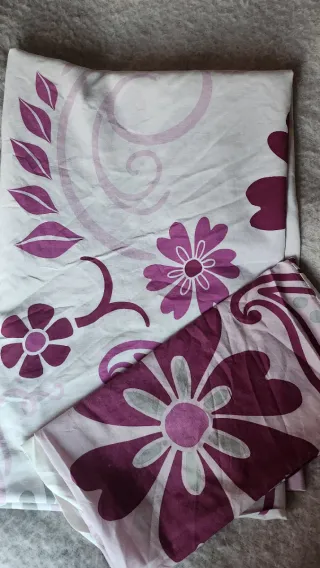 Juego Fundas Nórdicas Morado y Rosa Reversibles