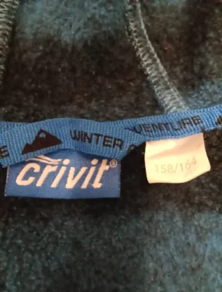 Sudadera niño azul y negro rayas