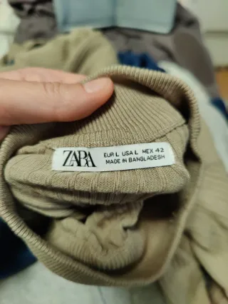 Jersey Zara cuello alto L