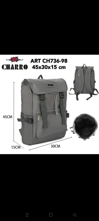 Zaino unisex Charro vari colori