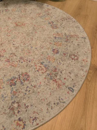 Alfombra Redonda Benuta Multicolor