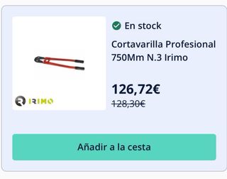 Cizalla Irimo 750mm.