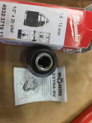 Portabrocas Milwaukee 1.5-13mm | 1/2 x 20 UNF