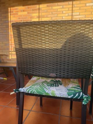 Mesa y 4 Sillas Jardín