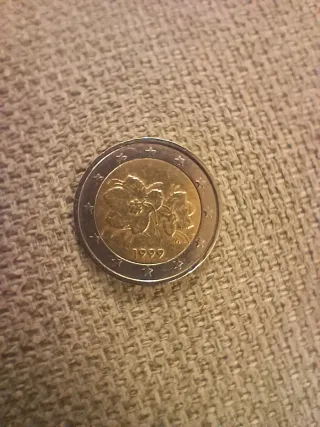 Moneda 2 euros Finlandia 1999
