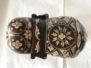 Elefante de madera tallado India