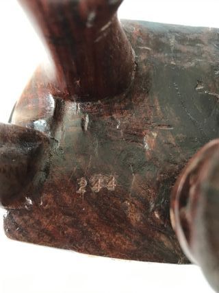 Elefante de madera tallado India