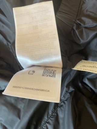 Piumino lungo Woolrich nero