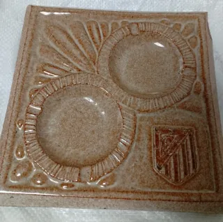 Cenicero Vintage Cerámica Atlético de Madrid