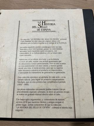 Álbum de Sellos de plata de ley 1850-1900