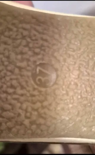 Bailarinas doradas con lazo