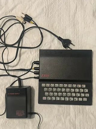 Sinclair ZX81 Ordenador Clásico.
