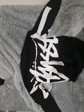 Jersey Stussy Negro y Blanco