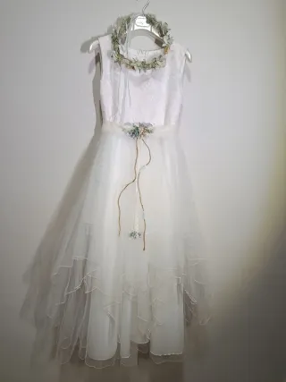 Vestido de comunión.