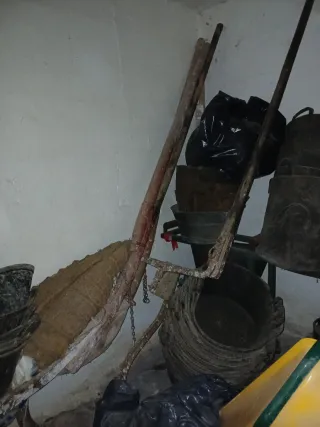 Arados antiguos de mula