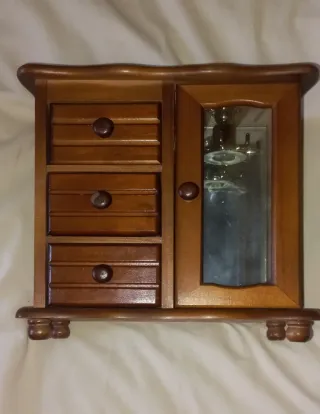 Armarito Joyero Marrón