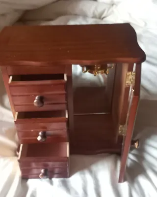 Armarito Joyero Marrón