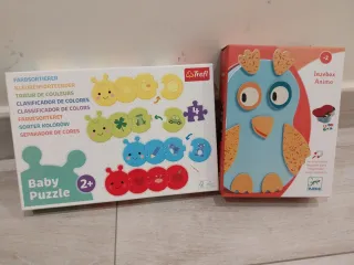 Pack Puzzle Trefl + buho Imán intercambiable