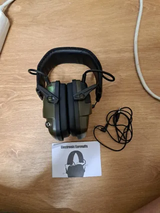 Cascos Electrónicos Tiro Plegables