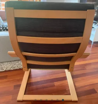 Butaca POÄNG Ikea gris