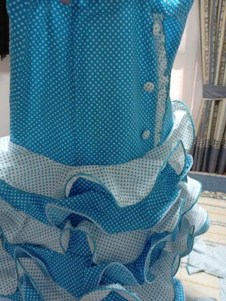 Traje Gitana 2 Piezas Talla 2