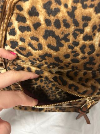 Mochila pequeña leopardo