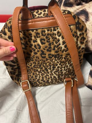 Mochila pequeña leopardo