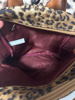 Mochila pequeña leopardo