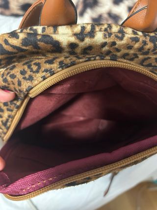 Mochila pequeña leopardo