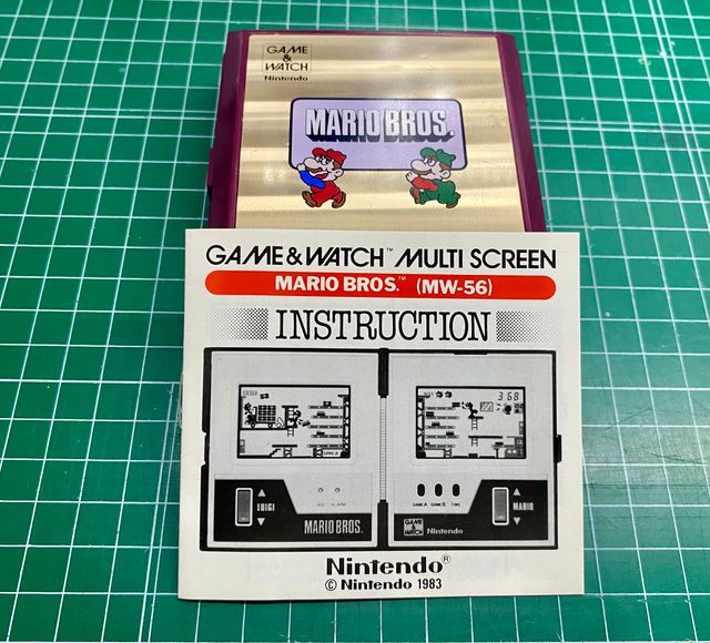 Nintendo Game & Watch Mario Bros. Consola año 1983