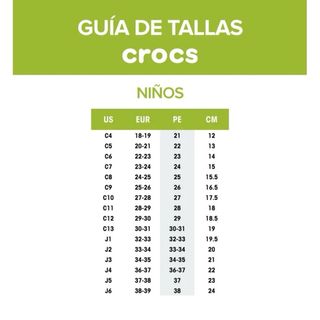 Crocs niño talla C11 (28-29) verde