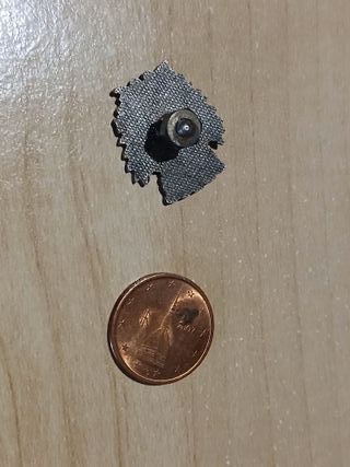 Spilla stemma con corona e aquila