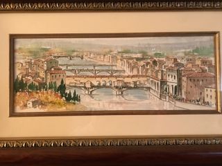 Acuarela de Masri Forente FLORENCIA