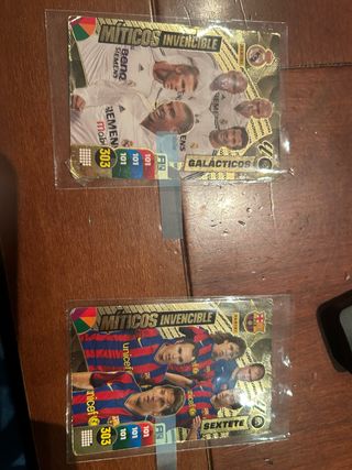 Cromos Adrenalyn Míticos Invencibles