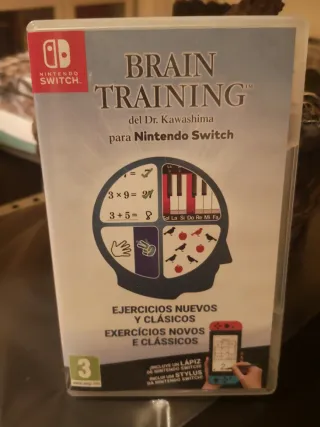 Juego Nintendo Switch Brain Training Dr. Kawashima
