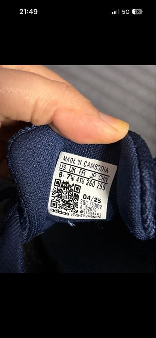 Zapatillas Adidas VS Pace 2.0 Azul Marrón