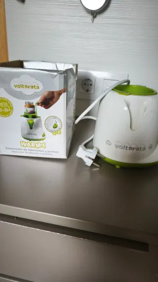 Calienta biberones Volterata Warny