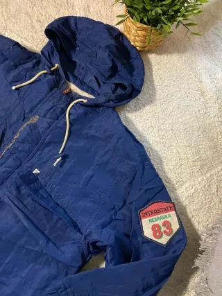 Chaqueta Trackjacket Retro Azul Marino