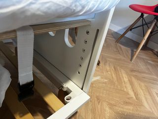 Cuna colecho blanca 120x60 + colchón