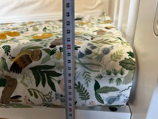 Cuna colecho blanca 120x60 + colchón