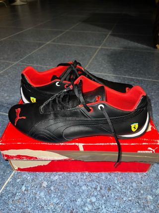 Zapatillas Puma Speedcat Ferrari Negras Rojas