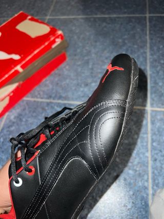 Zapatillas Puma Speedcat Ferrari Negras Rojas