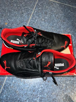 Zapatillas Puma Speedcat Ferrari Negras Rojas