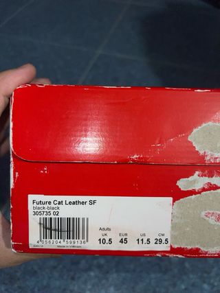 Zapatillas Puma Speedcat Ferrari Negras Rojas