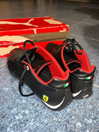 Zapatillas Puma Speedcat Ferrari Negras Rojas