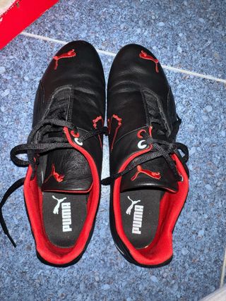 Zapatillas Puma Speedcat Ferrari Negras Rojas