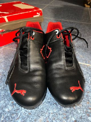 Zapatillas Puma Speedcat Ferrari Negras Rojas