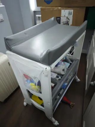 Bañera Cambiador Bebé 2 en 1