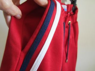 Falda El Ganso Roja con Rayas