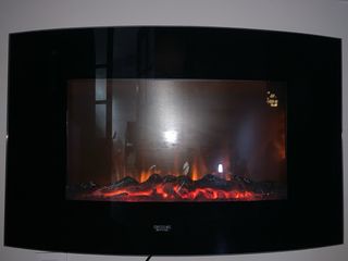 Chimenea eléctrica moderna